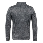 Men's Half-Zip Turtleneck Sweatshirt