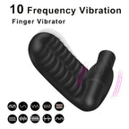 Finger Sleeve Vibrator – Wearable G-Spot & Clitoral Stimulator