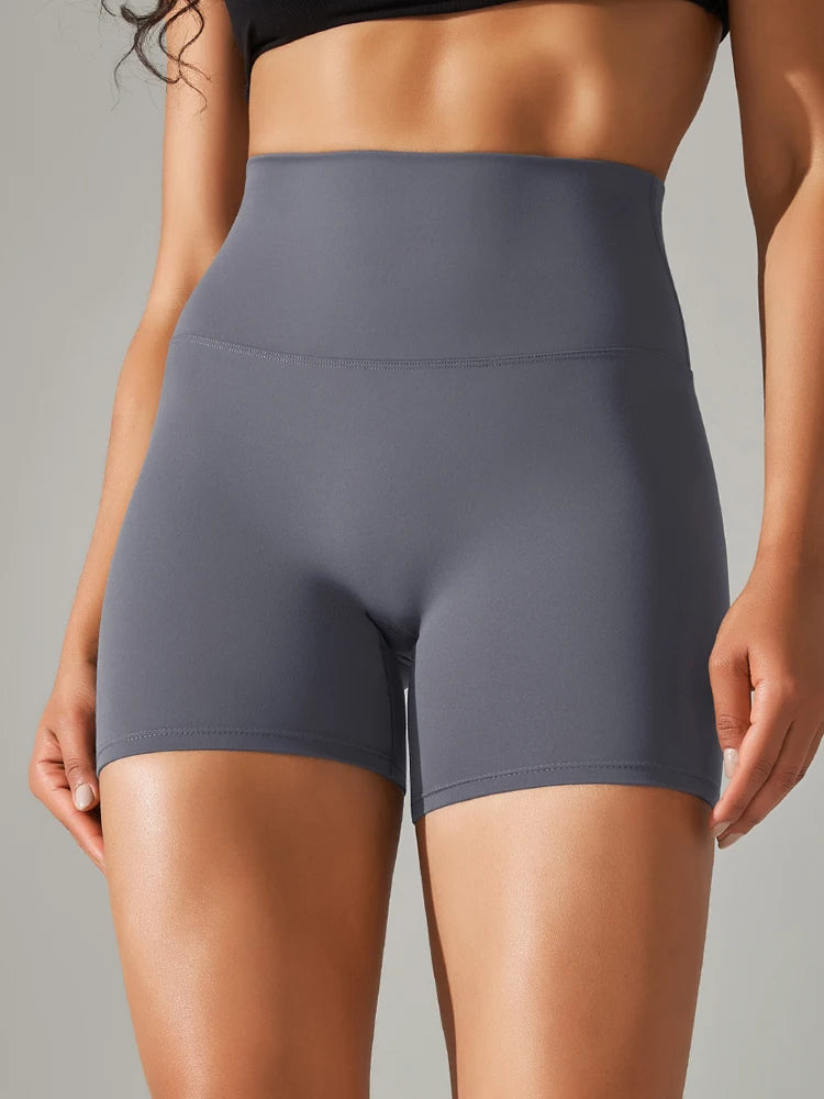 Women's High-Waist Yoga Shorts | Squat-Proof & Quick-Dry