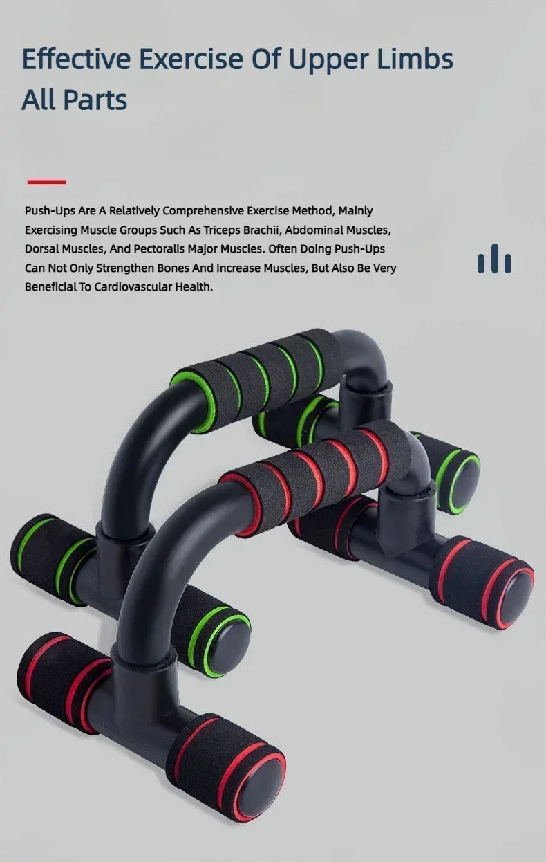GYM Non-Slip H-Shaped Push Up Bar