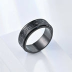 Viking Celtic Knot Rune Rings – Spinning Anti-Stress Stainless Steel