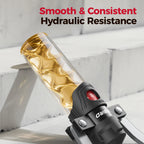 2-in-1 Hydraulic Arm Trainer & Ab Roller — 15-Level Adjustable Resistance, Full-Body Home Gym Kit