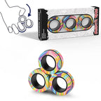 Magnetic Spinner Rings Fidget Set – 3PCS Gift Pack