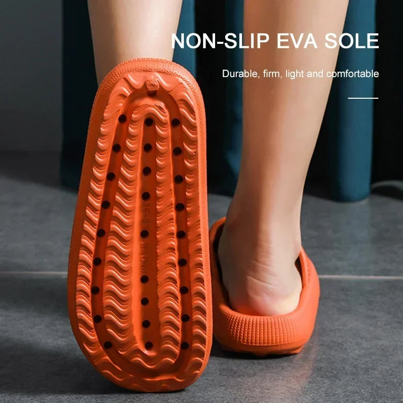 EVA Cloud Comfort Indoor Slippers – 4cm Thick Sole