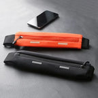Running Belt with Phone Holder — Waterproof Sports Waist Pack with Reflective Strips