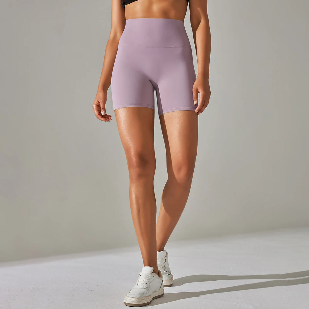 Women's High-Waist Yoga Shorts | Squat-Proof & Quick-Dry
