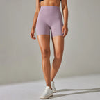 Women's High-Waist Yoga Shorts | Squat-Proof & Quick-Dry