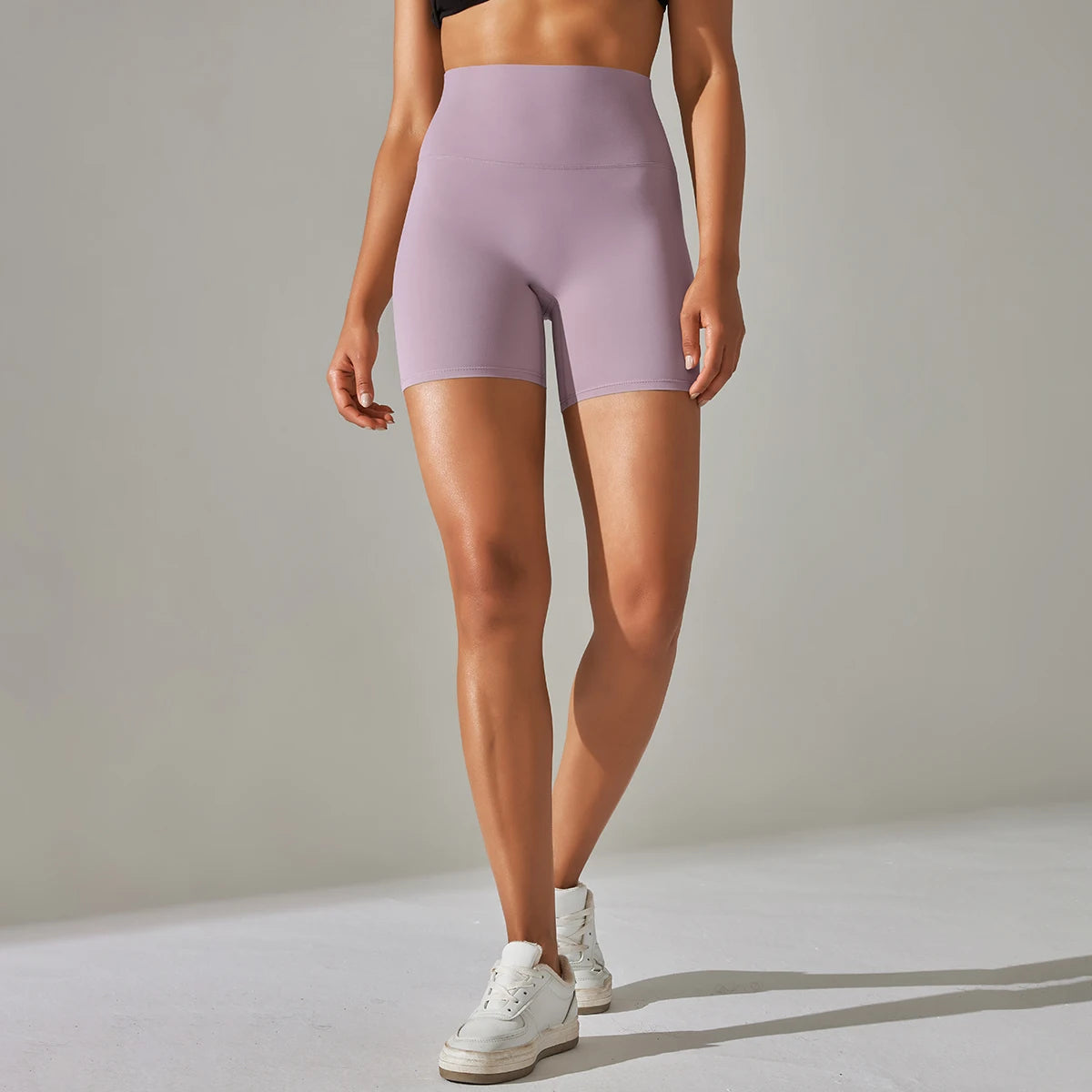 Women's High-Waist Yoga Shorts | Squat-Proof & Quick-Dry