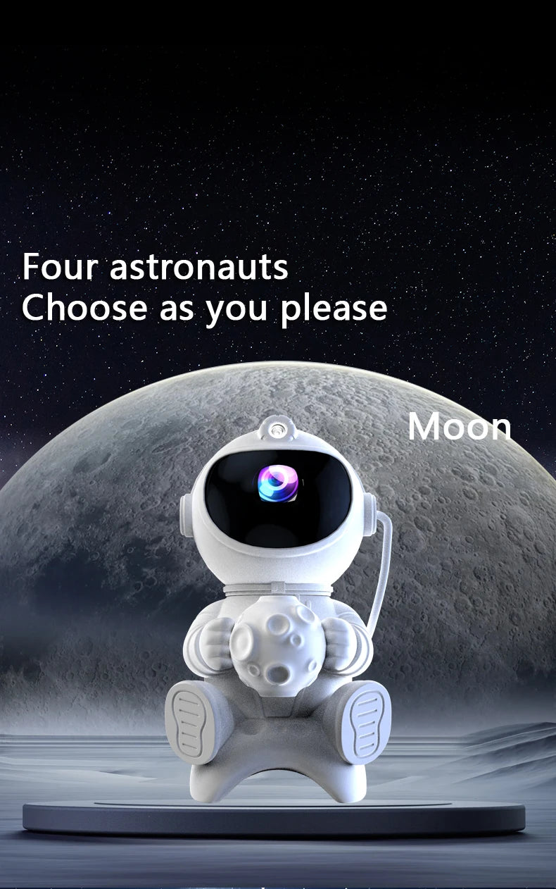Astronaut Star Projector with Bluetooth Speaker