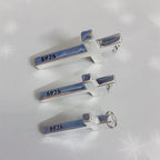 100% Solid S925 Sterling Silver Cross Pendant
