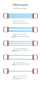 Adjustable Resistance Bands with Grips