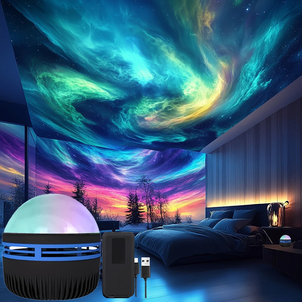 LED Northern Lights Projection