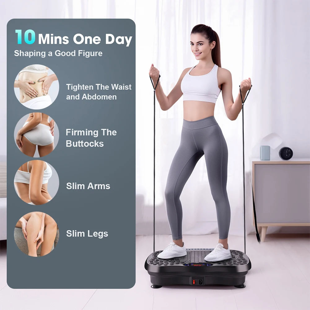 Vibration Plate Exercise Machine Adjustable Speed