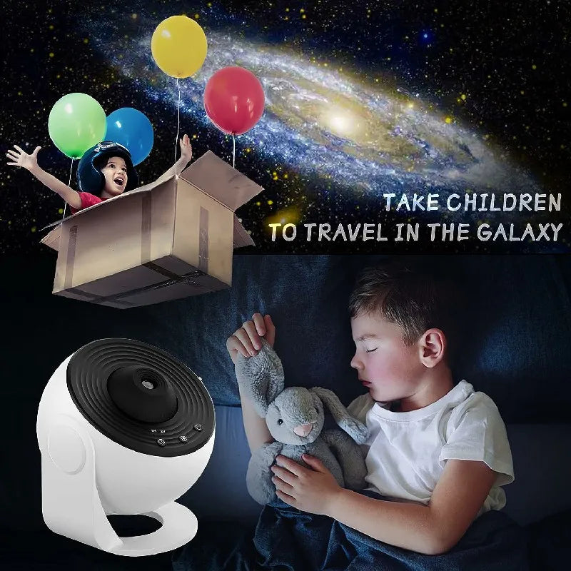 LED Night Light Galaxy Projector