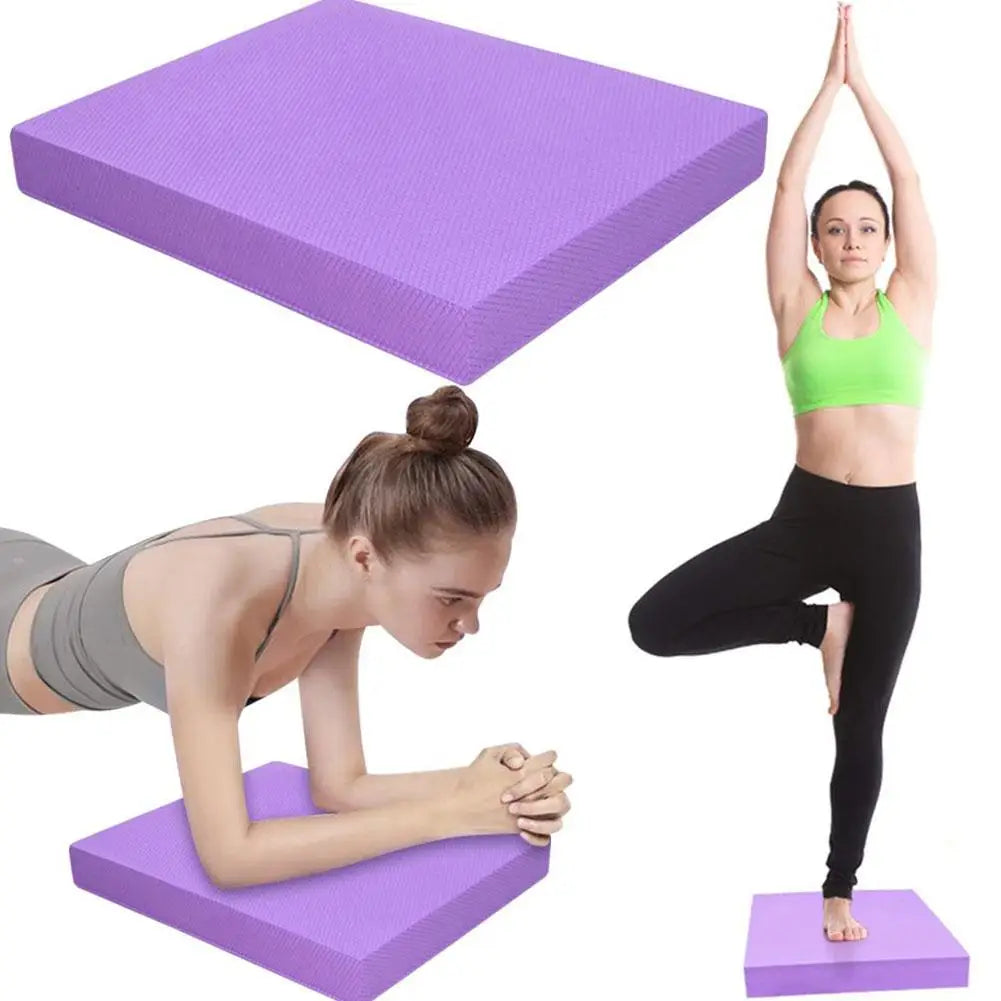 Balance Training Pad — Anti-Slip Thickened Foam Mat for Yoga, Planks & Core Stability