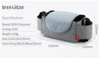 Insulated Diaper Bag with Bottle Warmer Pocket — Stroller-Ready Bag