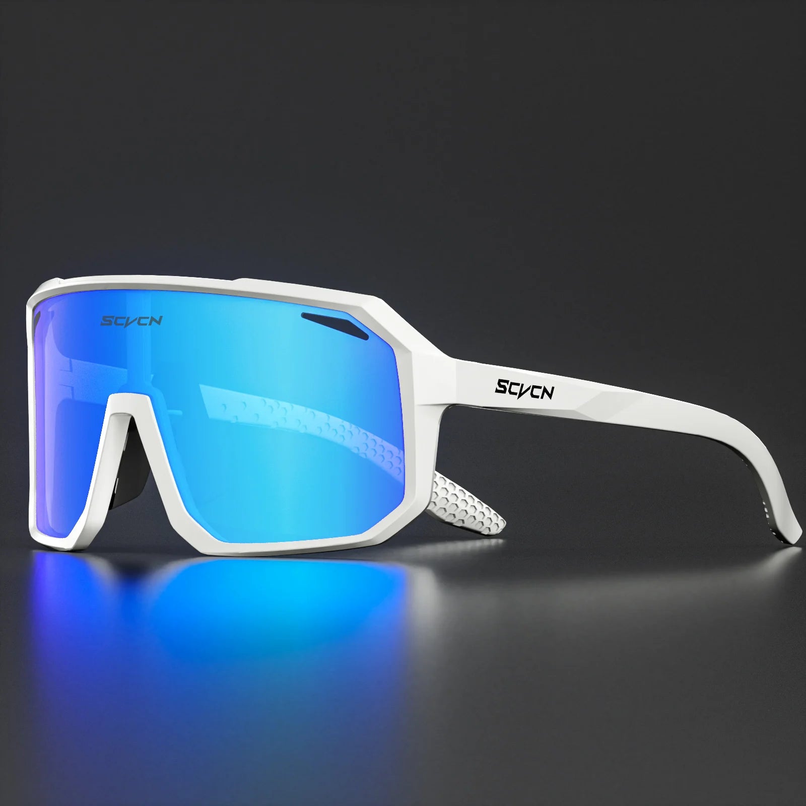 Photochromic Cycling Sunglasses — UV400 Protection, TR-90 Frame, Unisex Sports Eyewear