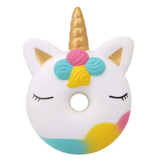 Squishy Slow-Rising Fidget Toy – Scented Ice Cream & Popcorn Stress Reliever