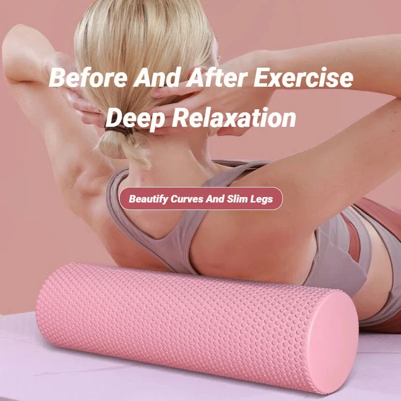 Hexagonal EVA Foam Roller for Pilates & Home Workouts